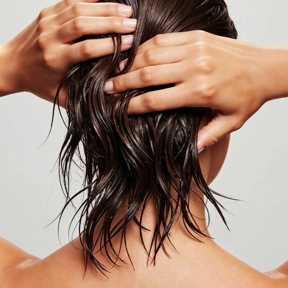In the hair