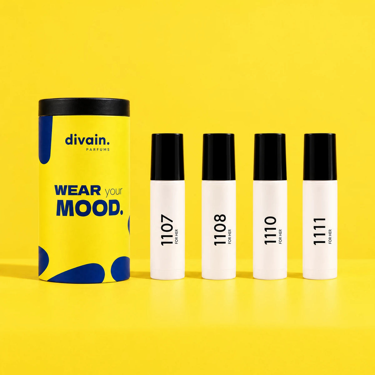 Estuche miniaturas novedades mujer julio divain. con 4 perfumes de 10 ml