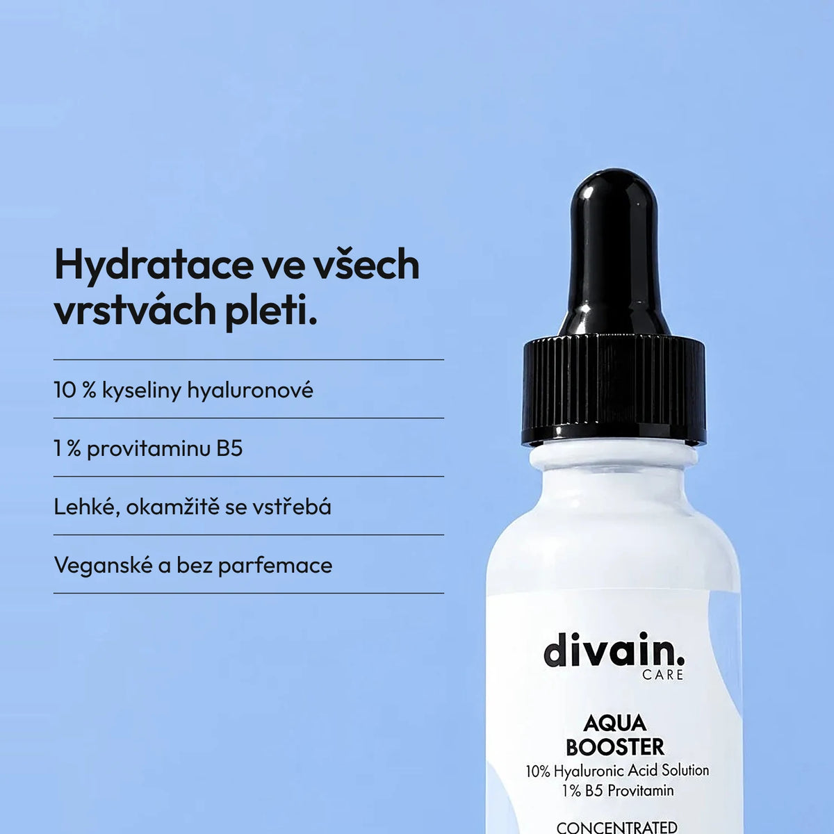 Vícevrstvá hydratace s lehkou, rychle se vstřebávající texturou.