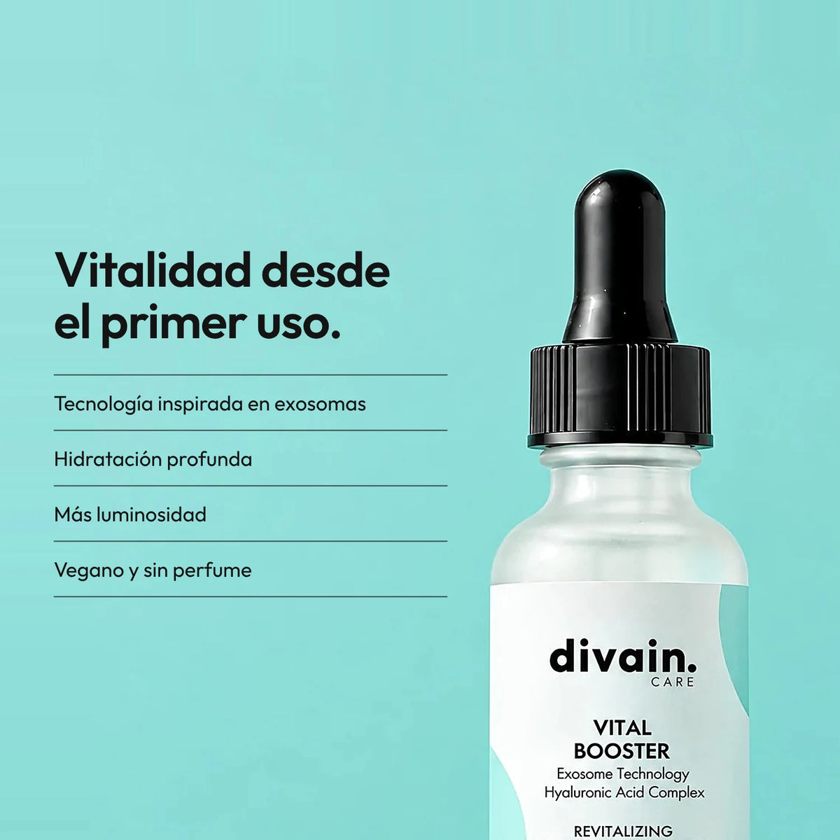 Sérum ultraligero que se absorbe al instante.