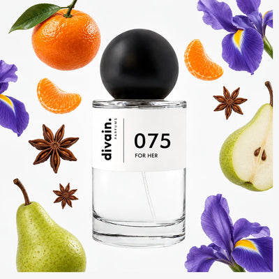 Pirámide olfativa perfume divain.075 | divain Parfums