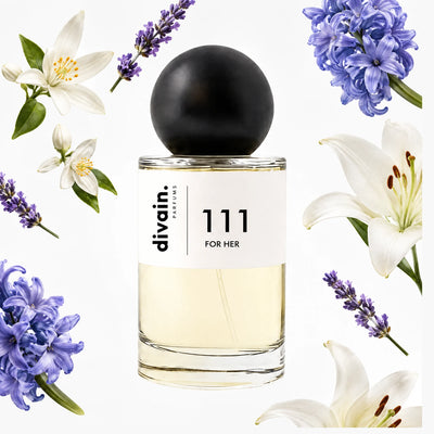 Pirámide olfativa perfume divain.111 | divain Parfums