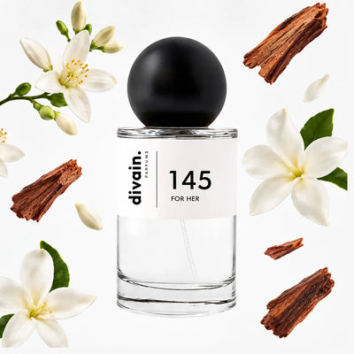 Pirámide olfativa perfume divain.145 | divain Parfums
