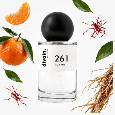 Pirámide olfativa perfume divain.261 | divain Parfums