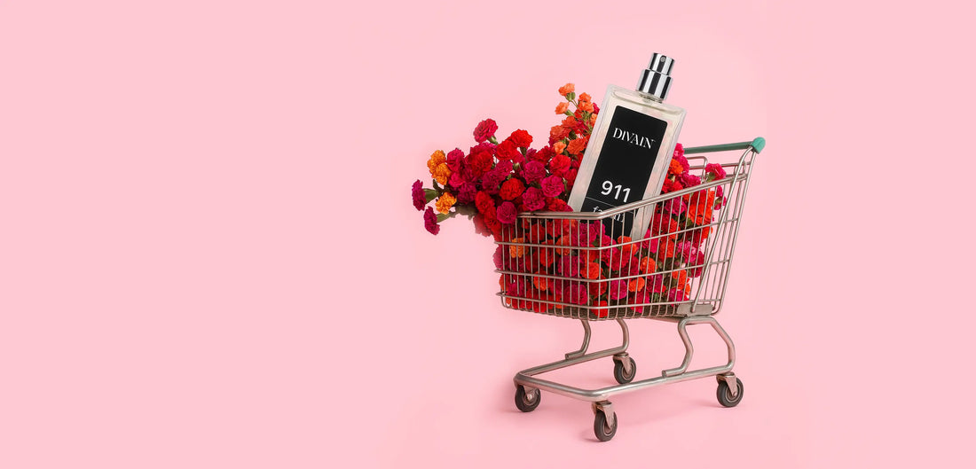 Perfumes florales divain.