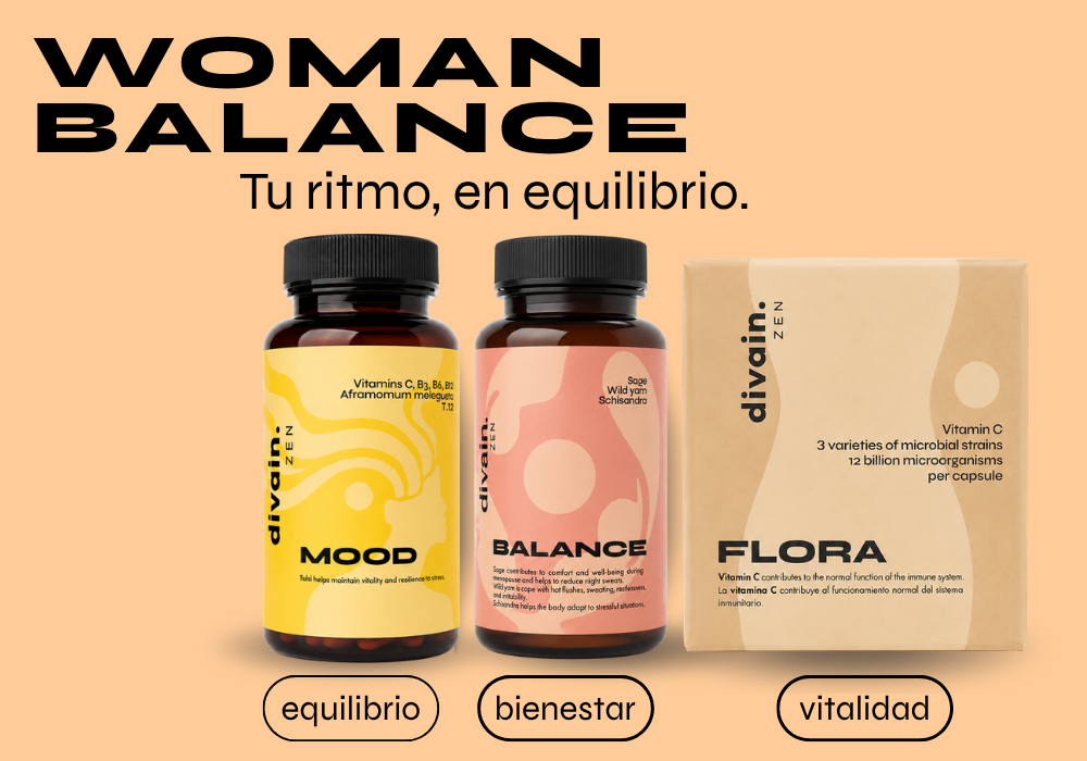 divain ZEN Mujer: bienestar hormonal, emocional y digestivo en un solo pack