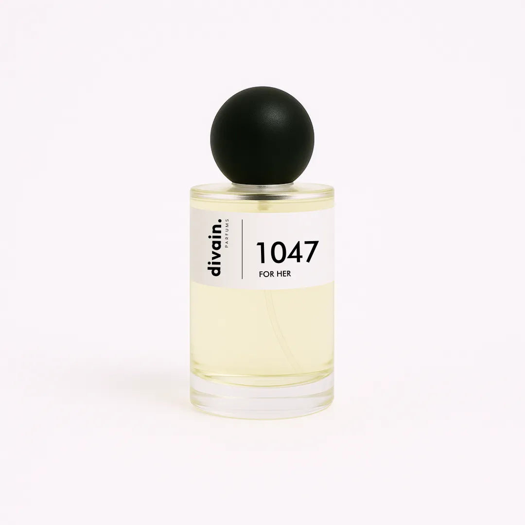 Bote de perfume equivalente para mujer divain.1047