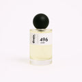 Bote de perfume de equivalencia unisex divain.496