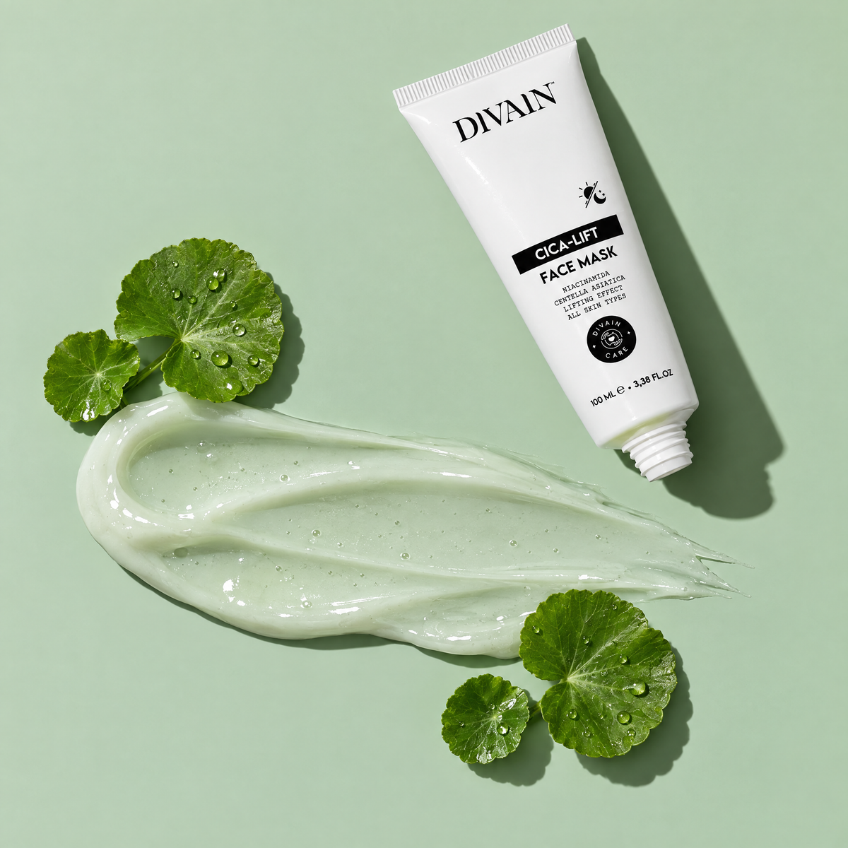 Textura de divain. Care CICA-LIFT Face Mask