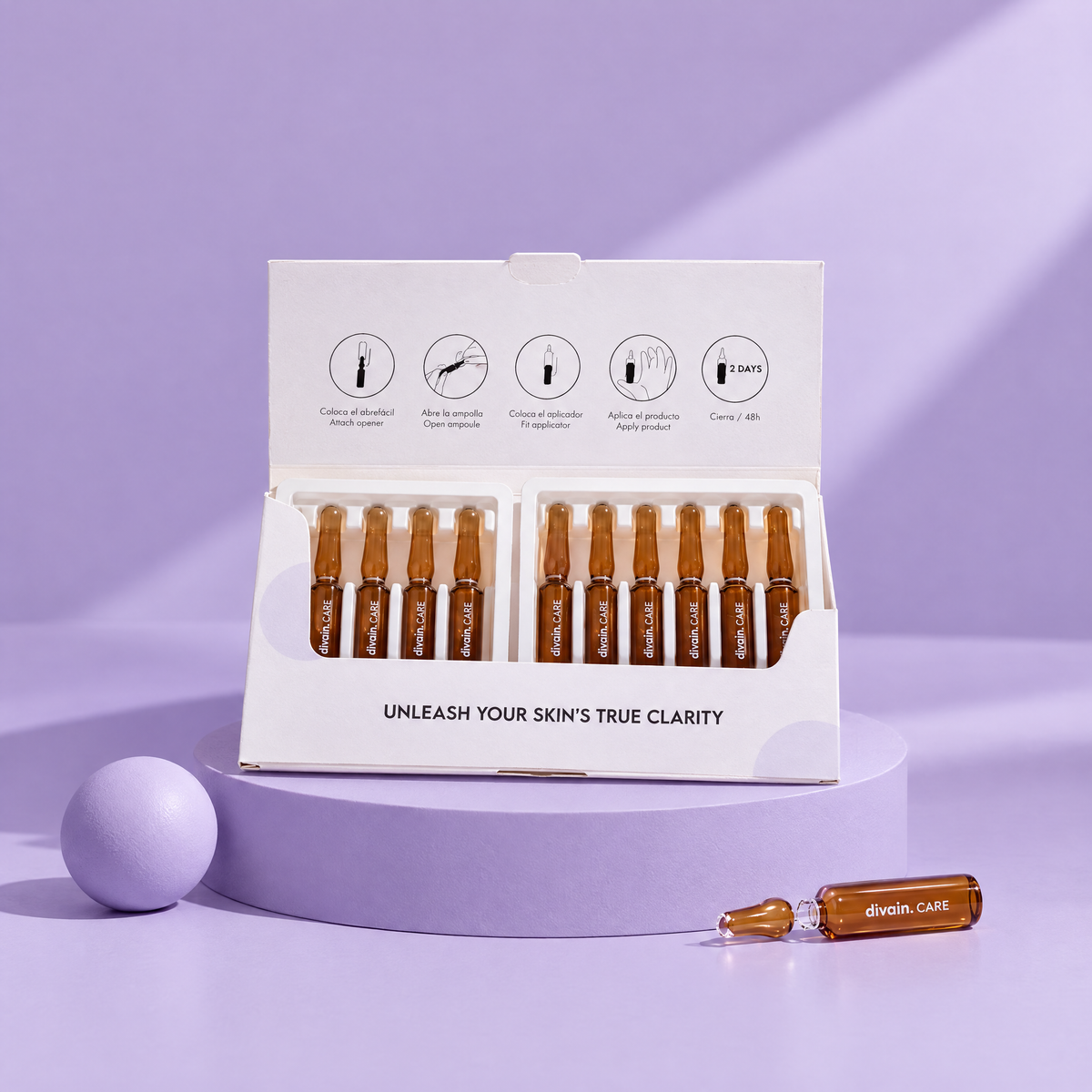 divain. Care Soft Peeling Ampoules
