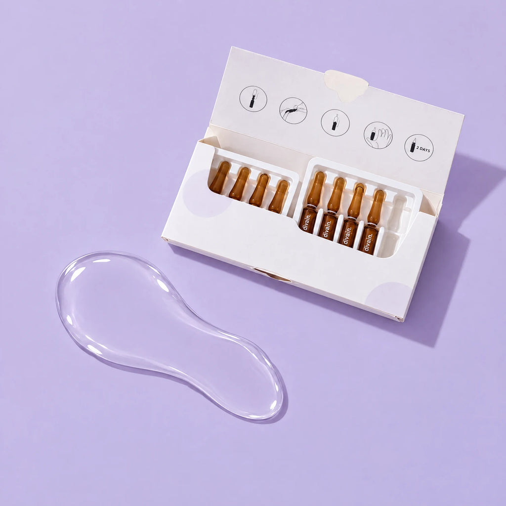 Textura de divain. Care Soft Peeling Ampoules