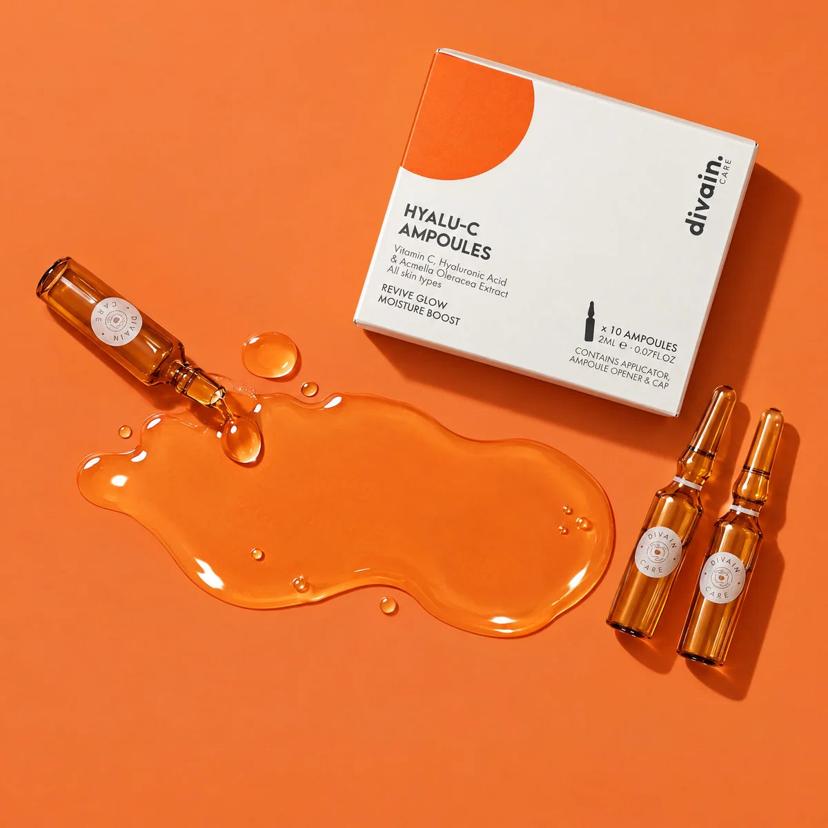 Textura de divain. Care Hyalu-C Ampoules