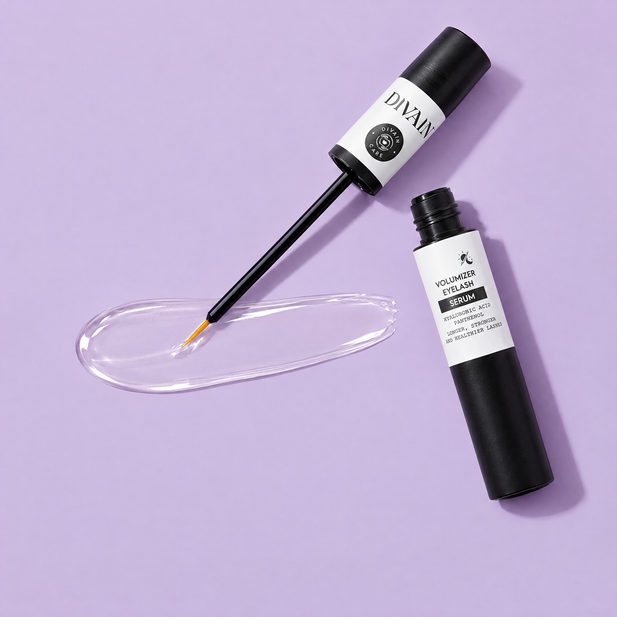 Textura de divain. Care Volumizer Eyelash Serum