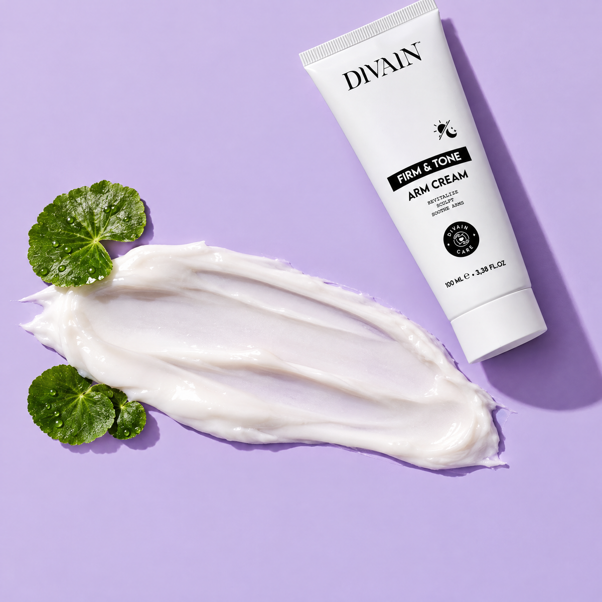 Textura de divain. Care Firm & Tone Arm Cream