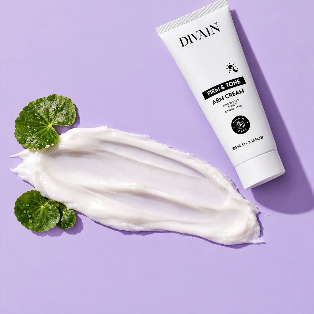 Textura de divain. Care Firm & Tone Arm Cream