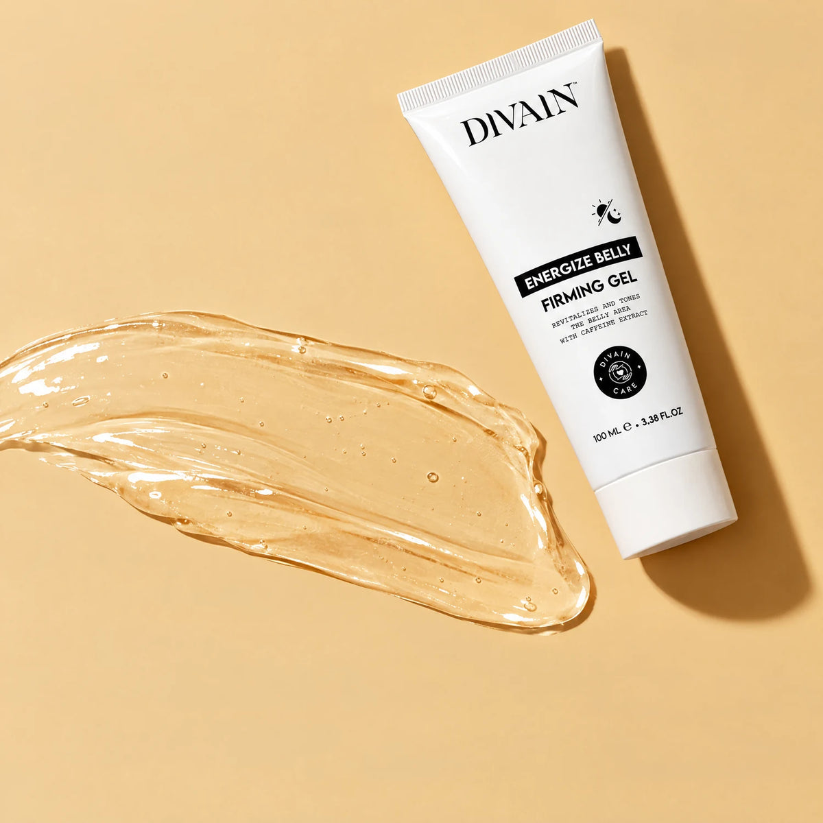 Textura de divain. Care Energize Belly Firming Gel