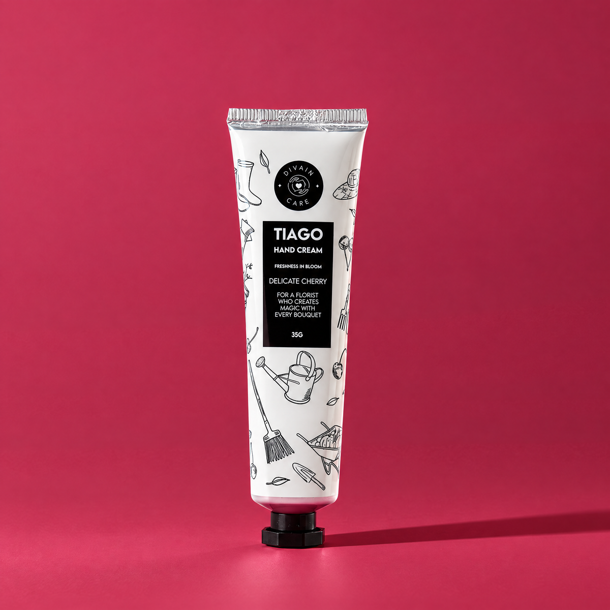 divain. Care Crema de manos Cereza