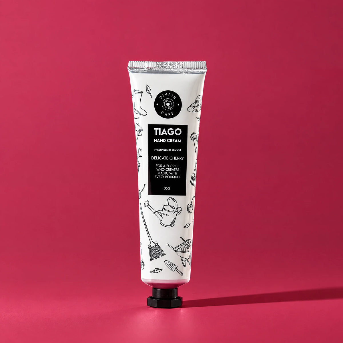 divain. Care Crema de manos Cereza