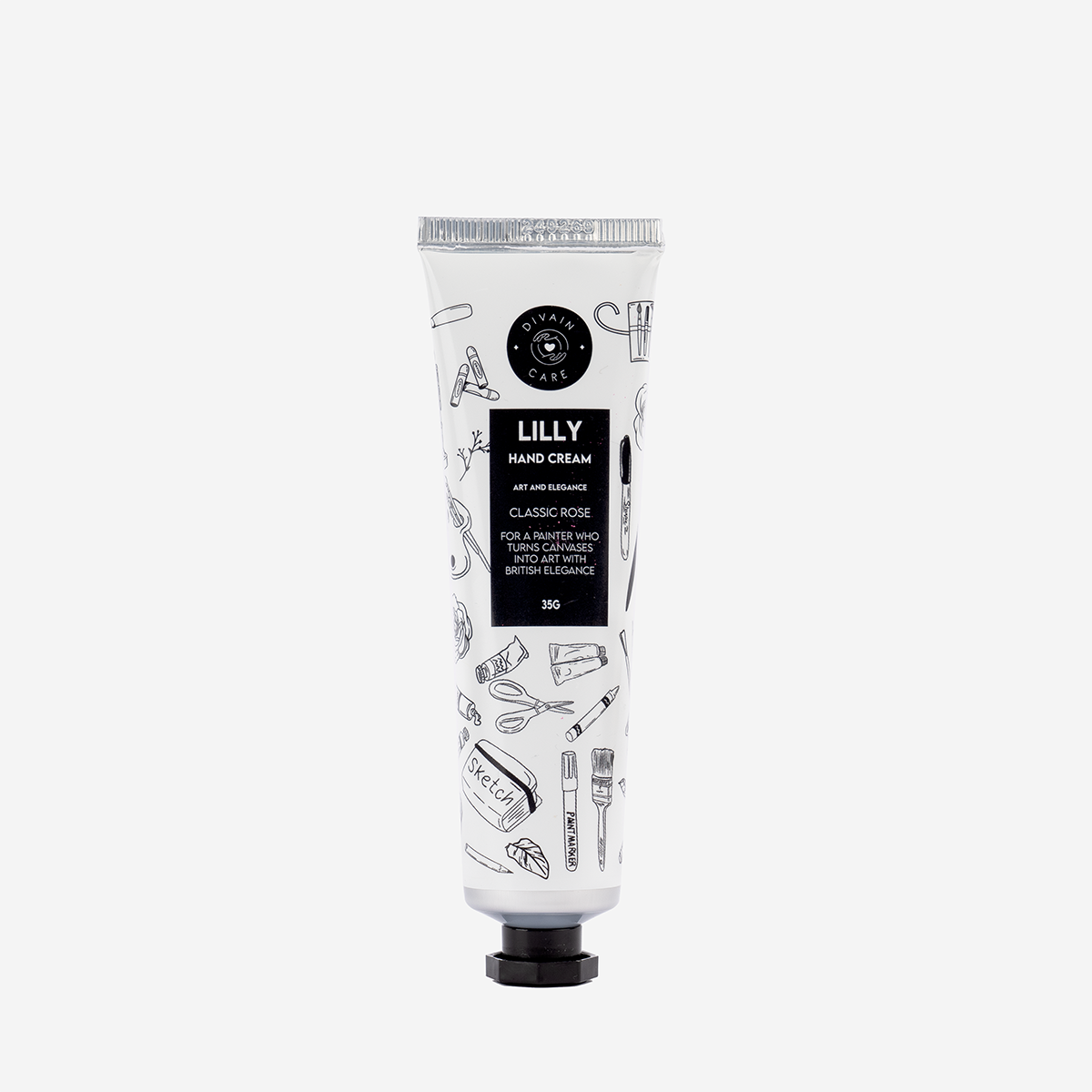 LILLY - Classic Rose Crema de manos 35g | divain Parfums