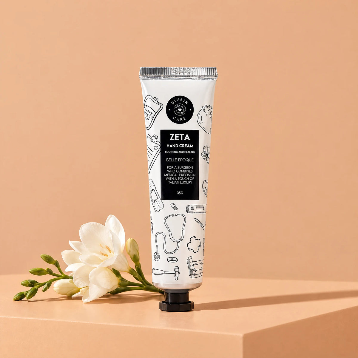 divain. Care Crema de manos Floral
