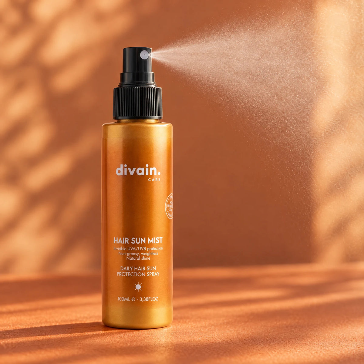 Bruma ultraligera e invisible del Hair Sun Mist