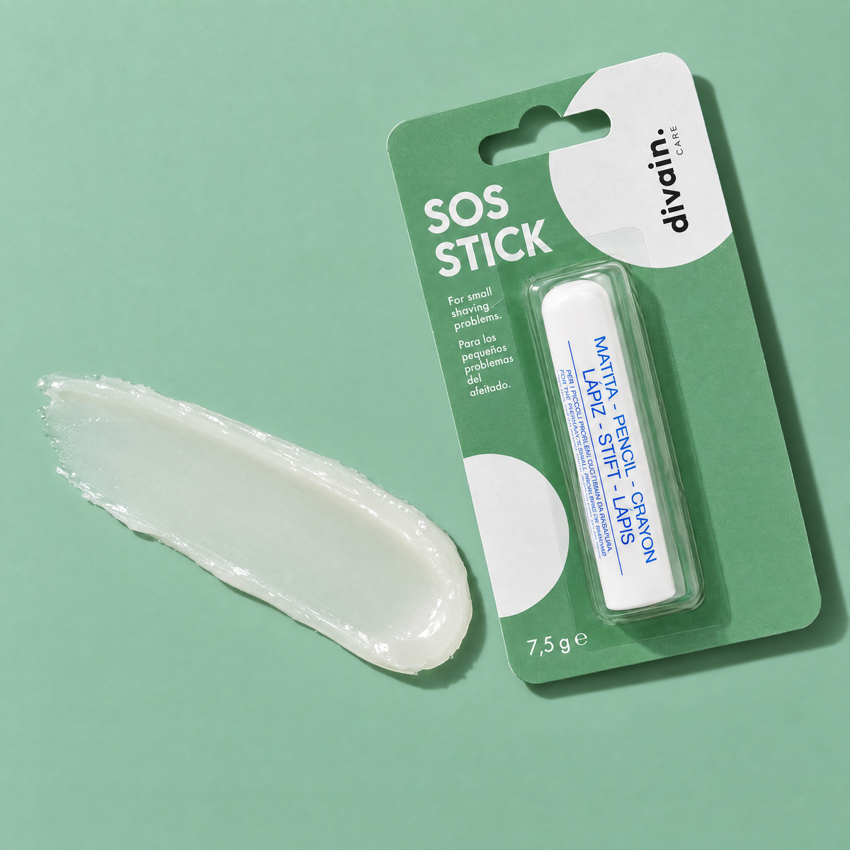 Textura de divain. Care SOS Stick