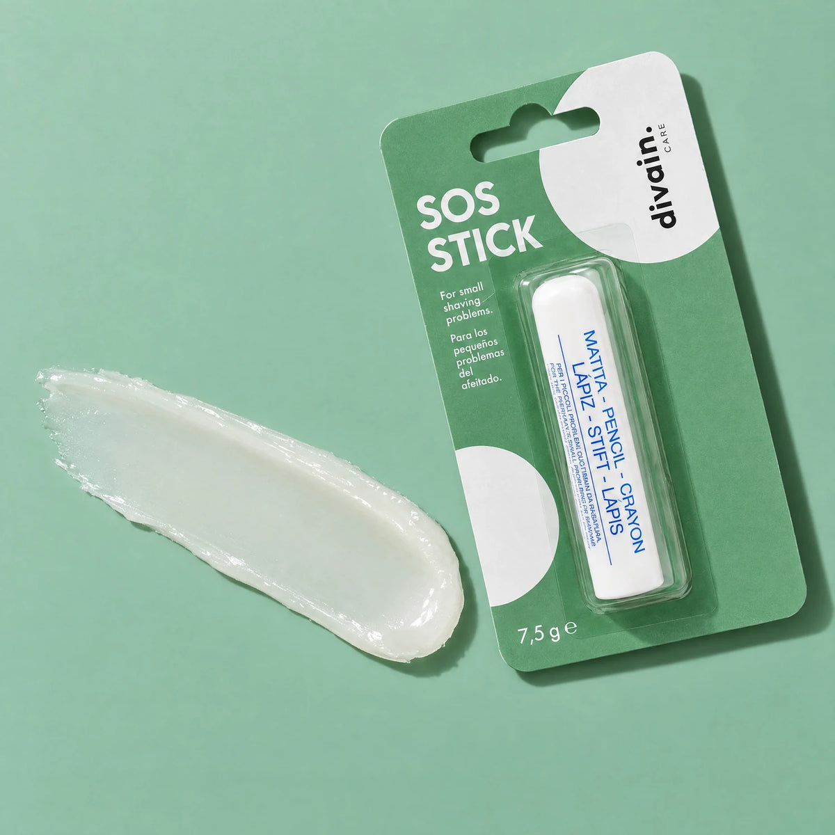 Textura de divain. Care SOS Stick