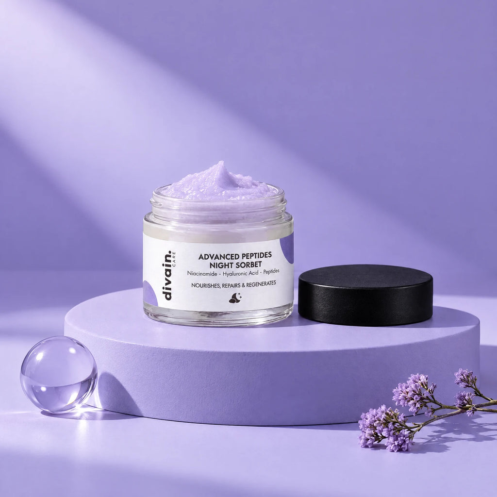 divain. Care Advanced Peptides Night Sorbet