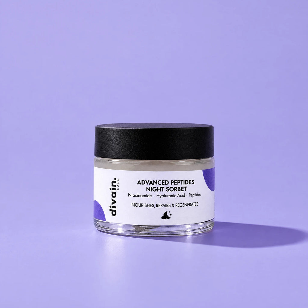 divain. Care Advanced Peptides Night Sorbet
