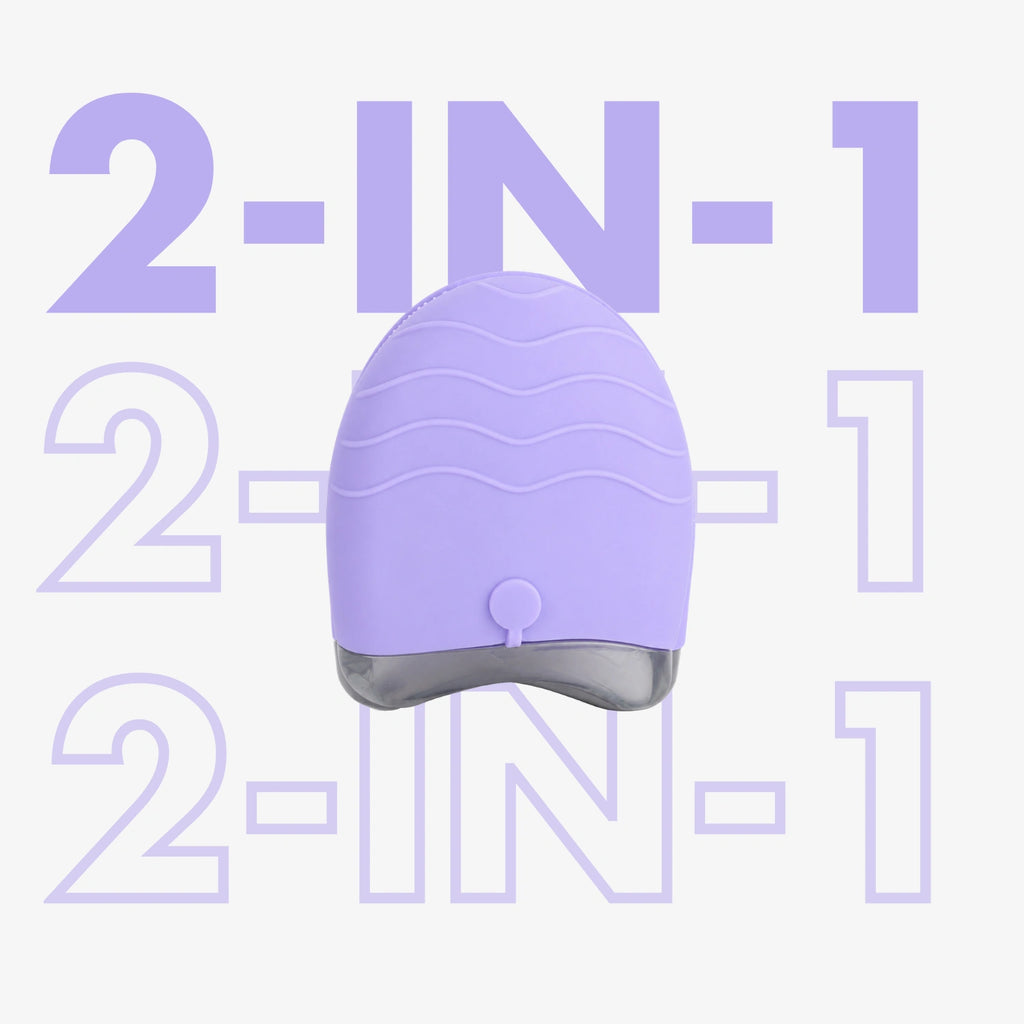 Ansigtsrensende massageapparat