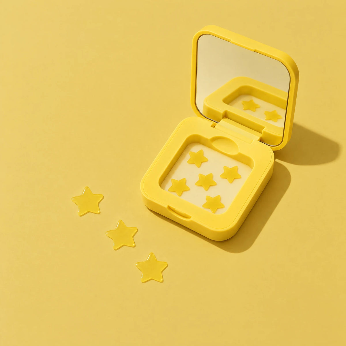 Textura de divain. Care Parches para granitos con forma de estrella