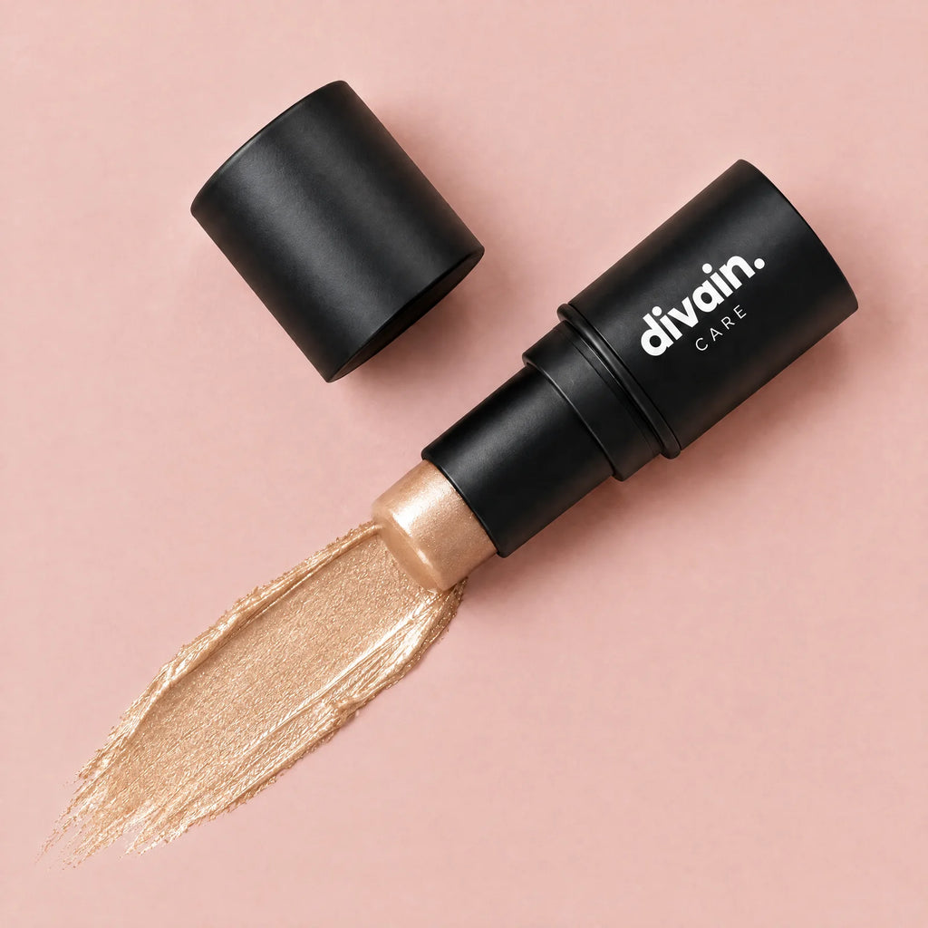 Textura perlada del Highlighter Stick Halo
