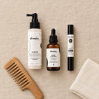 Contenido del Pack Capilar con peine de madera y toalla