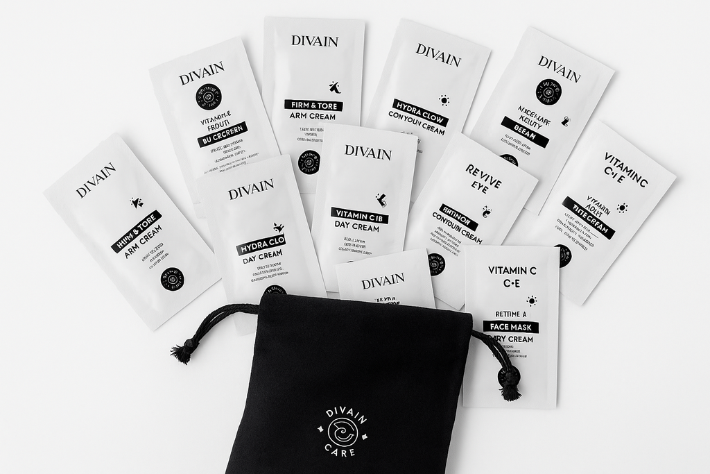 Kit Presente divain. CARE – Mini Tratamentos em Bolsa Premium