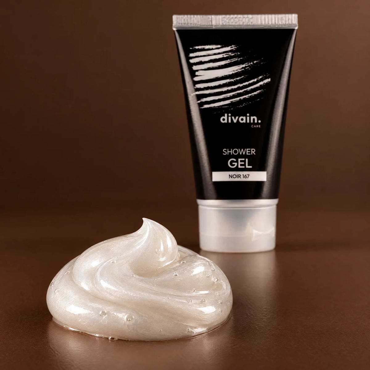 Textura nacarada del Shower Gel divain.167