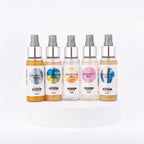 Colección de body splash de 60 ml: Miami, Hawaii, Niza, Bali e Ibiza.