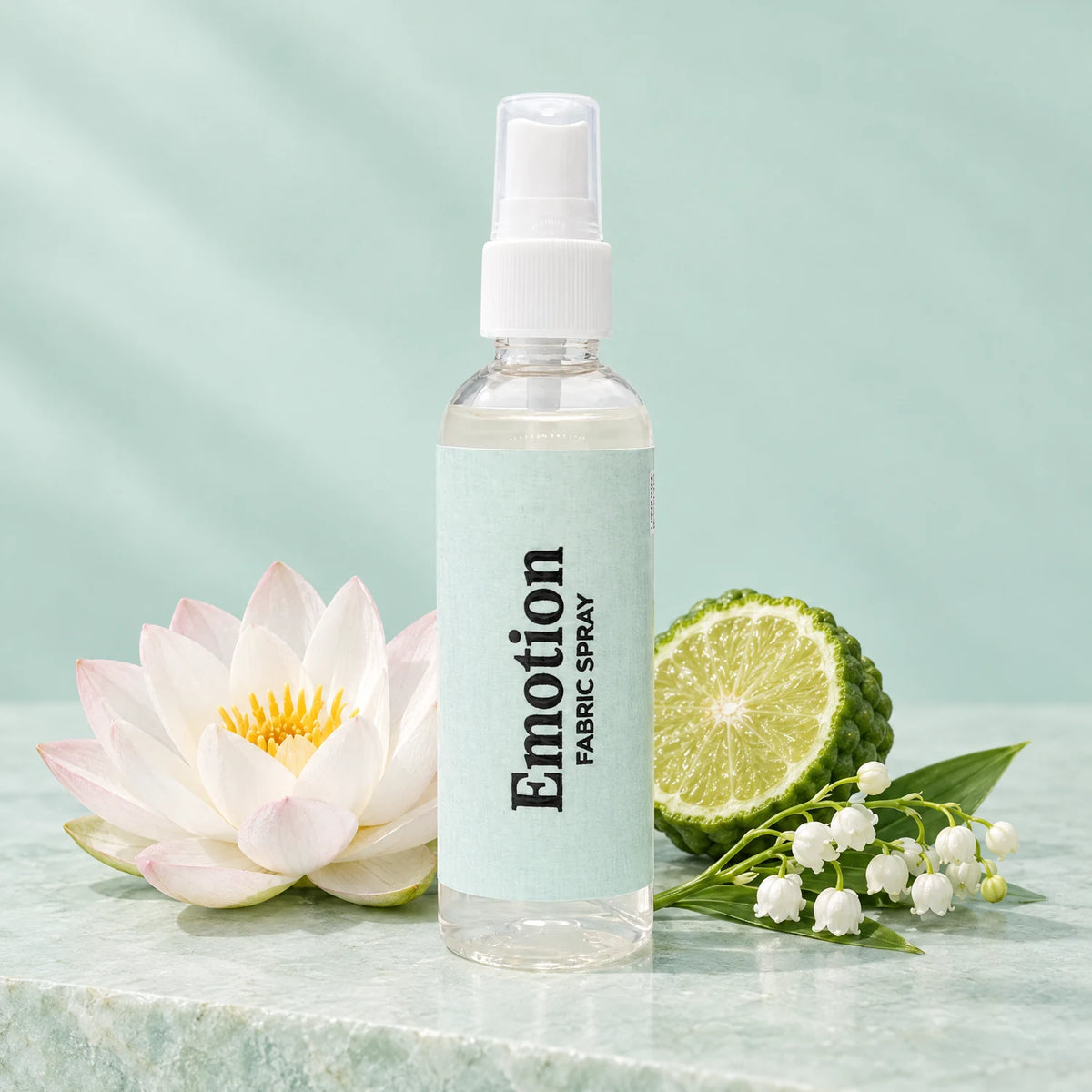 Emotion con flor de loto, bergamota y lirio de los valles