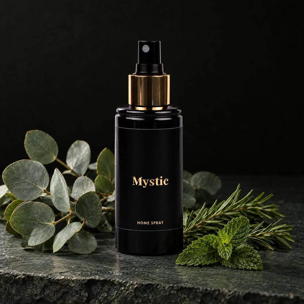 Mystic con eucalipto, romero y menta, sus notas olfativas