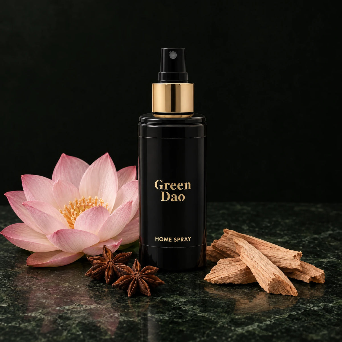 Green Dao con flor de loto, anís estrellado y sándalo