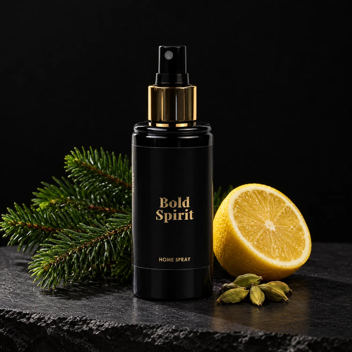 Bold Spirit con abeto, limón y cardamomo