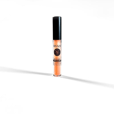 Voluminizador de labios Recovery Lip Plumper de Divain Care en envase transparente con aplicador negro