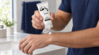 Cómo usar la Body Lotion divain.028: aplicar sobre el antebrazo