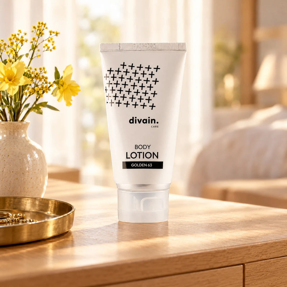 Body Lotion divain.063 en el tocador