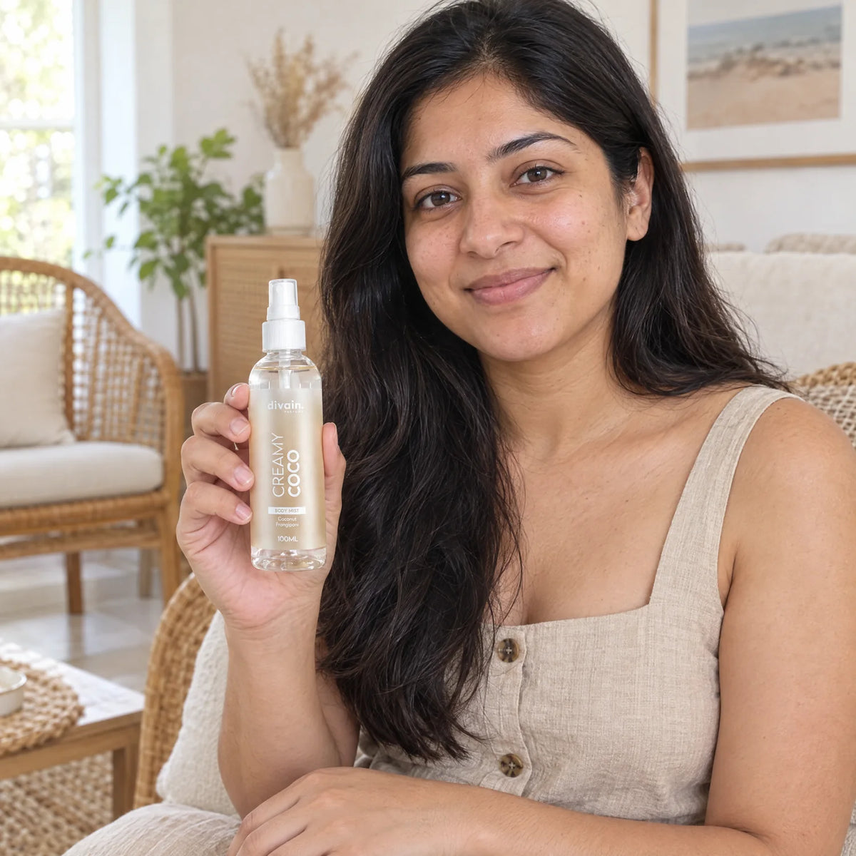 Creamy Coco Body Mist en el día a día