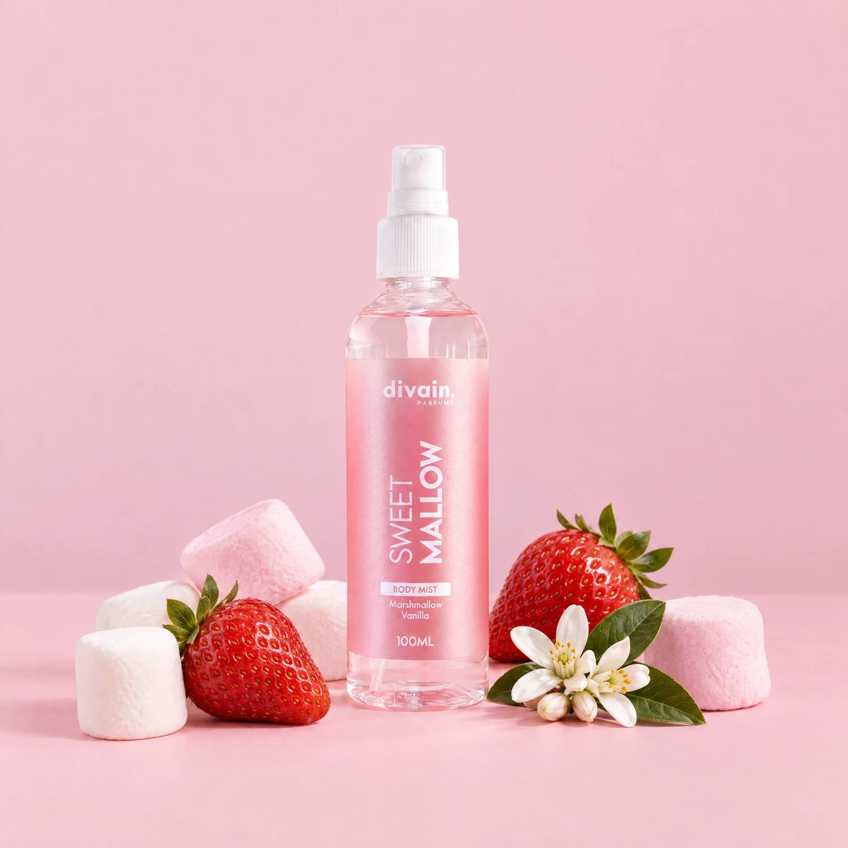 Sweet Mallow Body Mist con sus notas olfativas