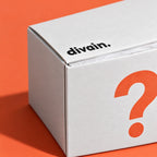 Detalle de la caja Mystery Box de divain.