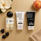 Contenido del Pack divain.063 con magnolia, melocotón y frambuesa negra