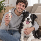 Wild Paws perfume para mascotas en el día a día