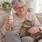 Wild Paws perfume para mascotas en casa