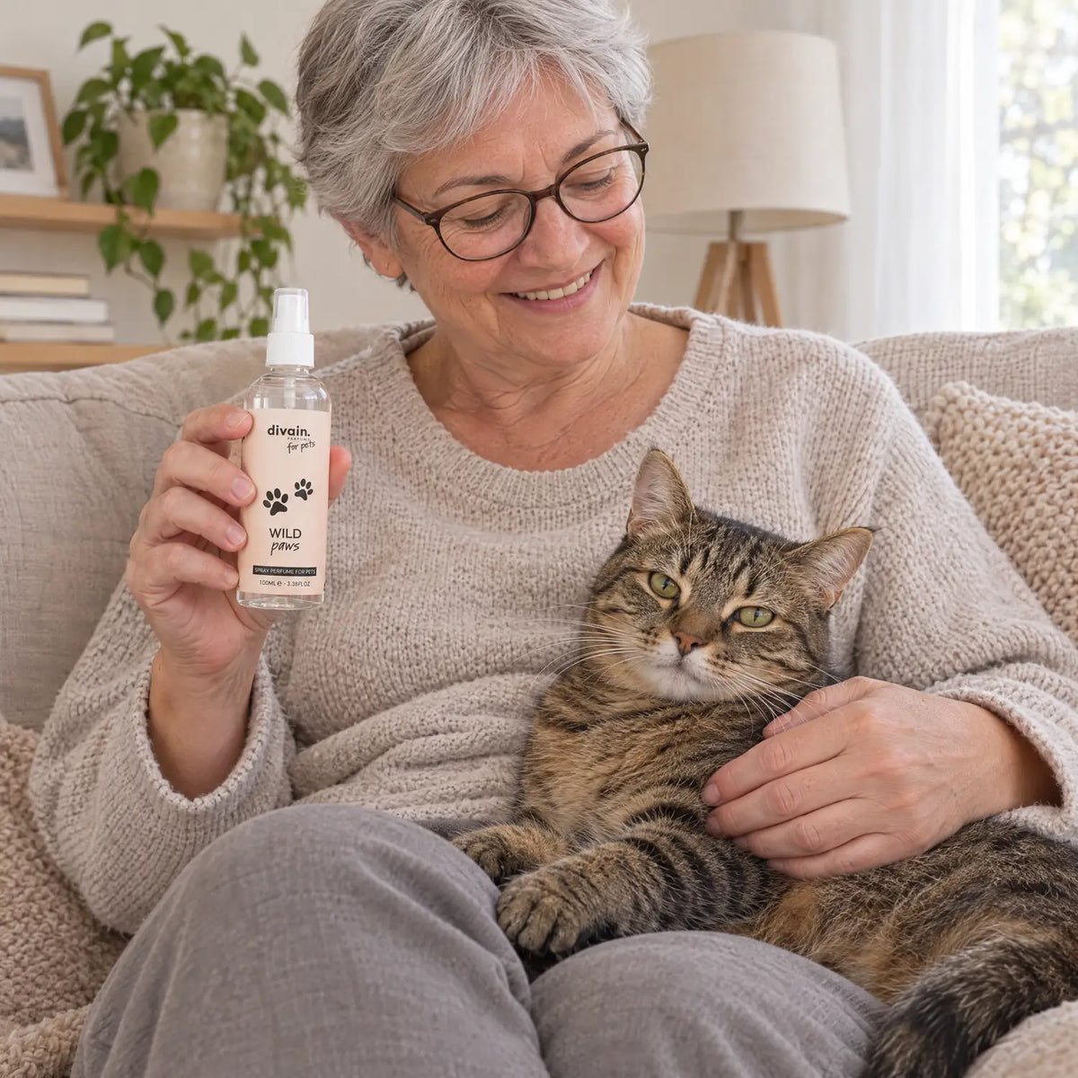 Wild Paws perfume para mascotas en casa